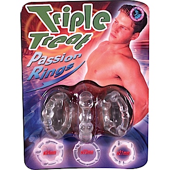 TRIPLE TREAT PASSION RINGS - CLE.