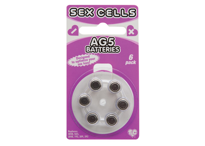 SEX CELL AG5 BATTERIES, 6PAK