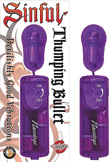SINFUL THUMPING BULLET - PURPLE