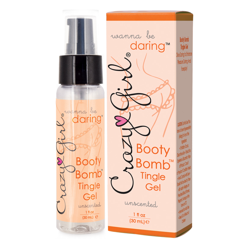 CRAZY GIRL BOOTY BOMB TINGLE GEL-UNSCENTED 1OZ