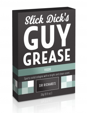 SR Slick Dick\'s Guy Grease Solid Cologne (Moxie/ Unisex) 15g (0.