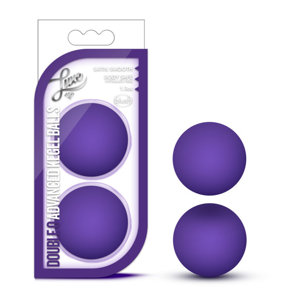 Luxe - Double O Beginner Kegel Balls - Purple